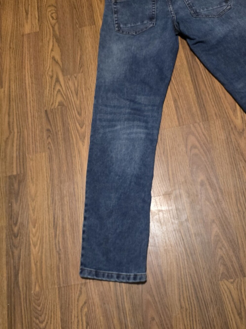 Vintage Bench Denim Classic Blue Straight Leg Jeans Women's 30 Y2K Streetwear - Picture 11 of 13